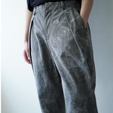 232PT02 Ancient Tusser W-tuck Pants-AO-M,AO, small image number 12