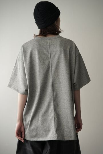 【CAPERTICA】CAP707CS34 Soft Twist Suvin Cotton / Big Tee,BLACK, small image number 8