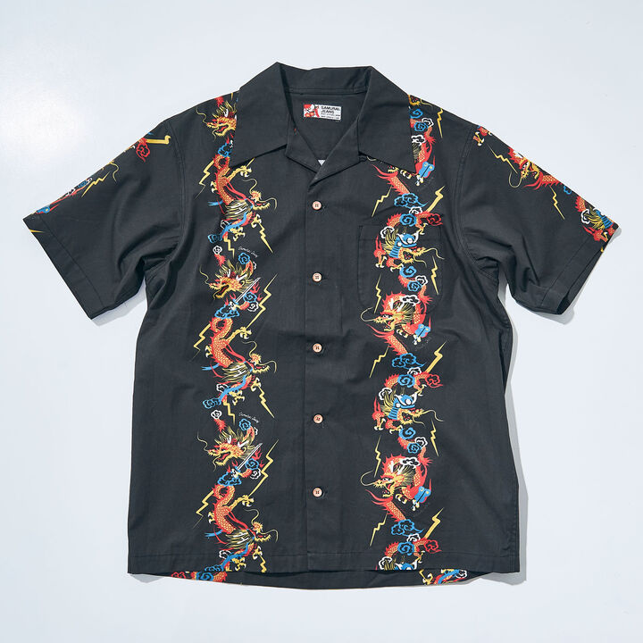 SSA24-01 Dragon Hawaiian Shirt