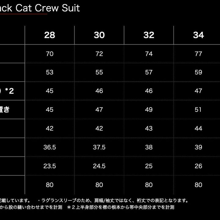Black Cat Crew Suit 11.87oz-One Wash-28,, medium image number 16