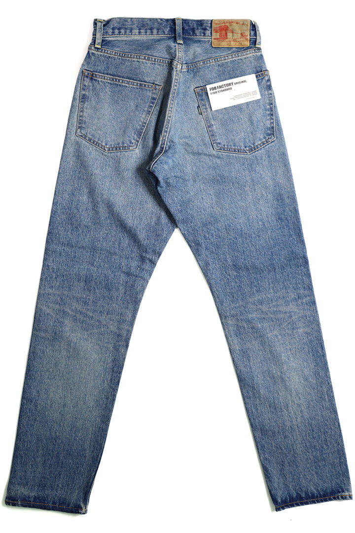 F160 13oz SELVEDGE  66 DENIM TAPERED (BLUE),BLUE, medium image number 9