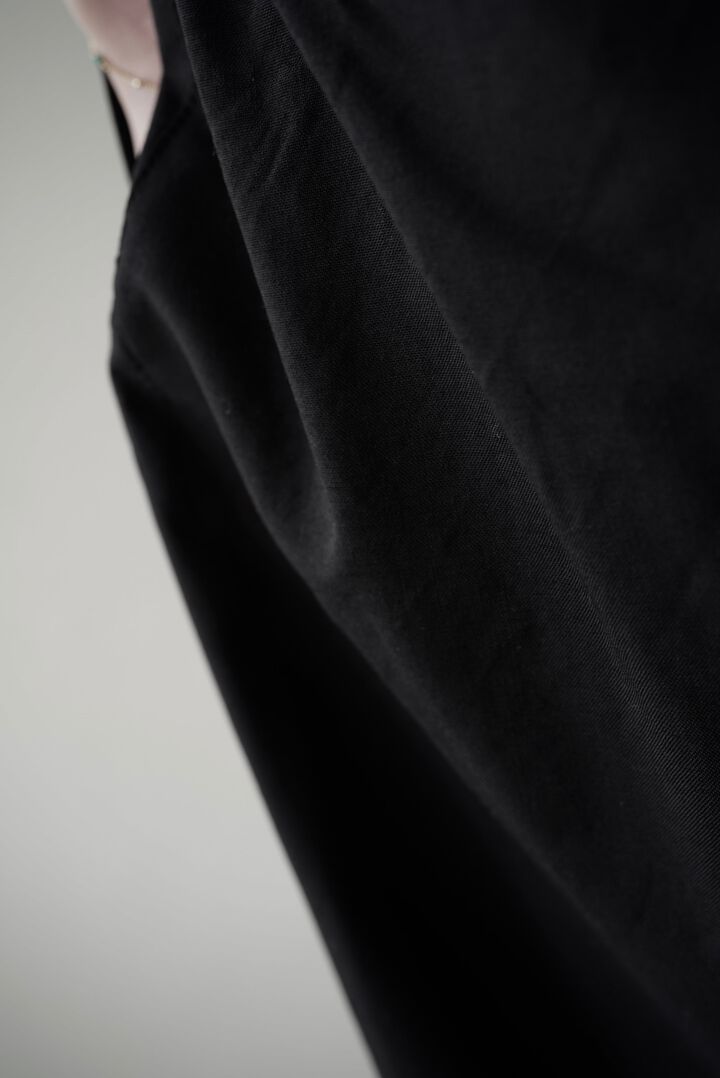241PT02 Washable Wool Tro / The Slacks,BLACK, medium image number 1