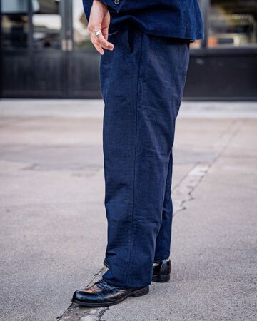 GZ-RLTP-0601 Relax Trousers ID,INDIGO, small image number 8
