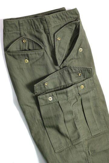 TNK305 "herringbone" M65 Pants (ARMY GREEN),ARMY GREEN, small image number 7