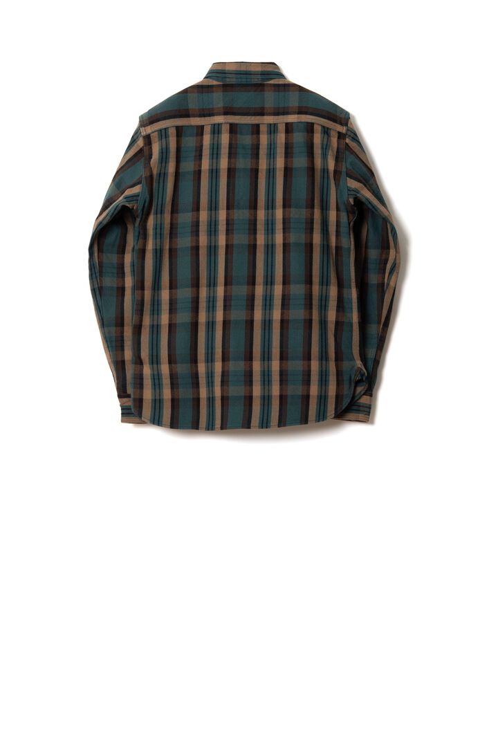 5714 Heavy Flannel Shirts,GREEN, medium image number 1