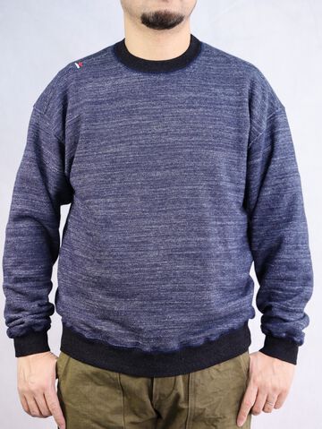 HY1716K "KUON" Indigo Sweatshirt-XL,, small image number 13