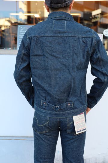 ONI-01507-Ishikawadai 15oz Ishikawa-dai Denim 1st type Jacket-One Wash-42,, small image number 9