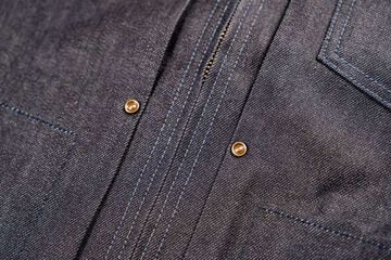 GZ-GJRC-0608 Coated Denim Riders Jean Jacket,, small image number 4