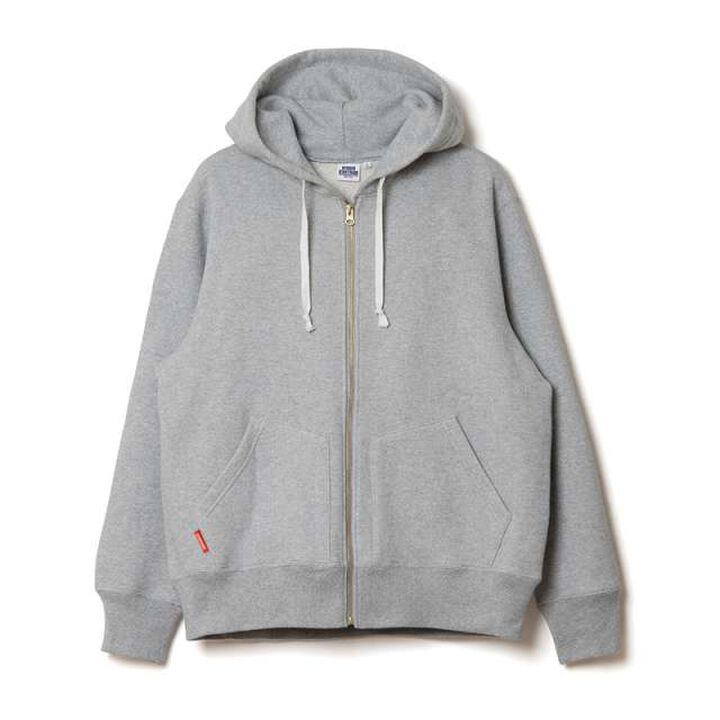 8155 21.0oz heavily brushed fabric Zip Hoodie,OATMEAL, medium image number 2