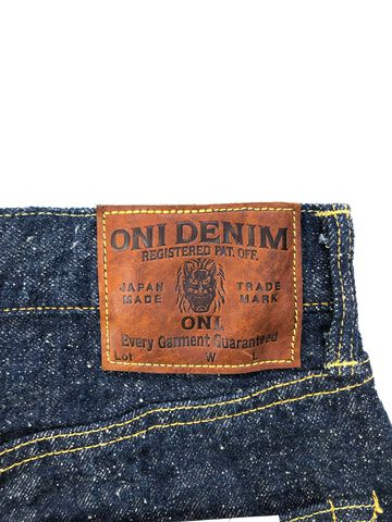 ONI246-CCD-Kabuki 15oz Crushed Concrete Denim Kabuki Selvedge Neat Straight,, small image number 1