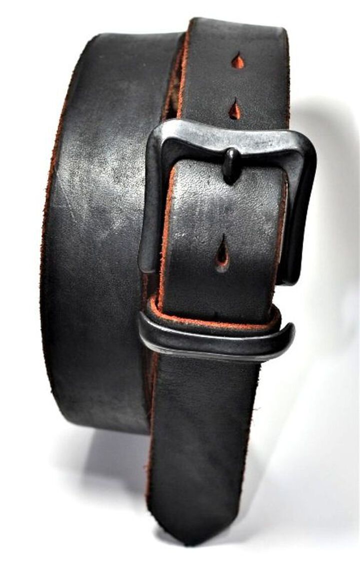 DH5675MK-2 LEATHER BELT WITH BROWN CORE,, medium image number 2