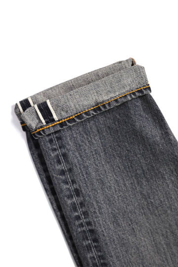 F160 13oz SELVEDGE  66 DENIM TAPERED (BLACK),BLACK, small image number 6