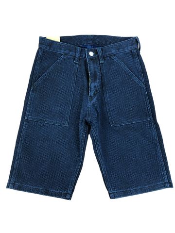 RNB-1328 FUJIKINBAI SASHIKO SHORTS,INDIGO, small image number 0