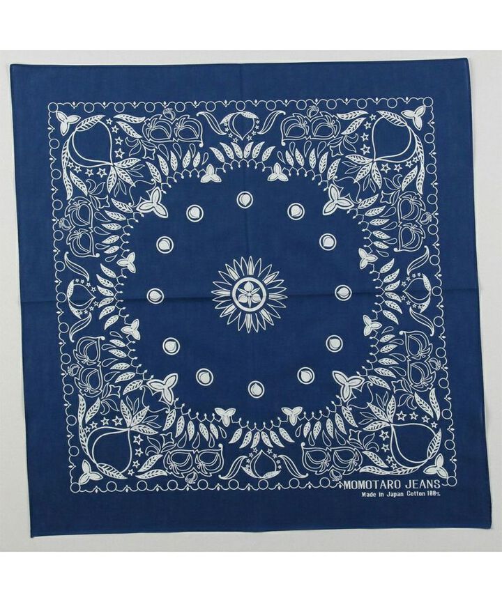 AS-60 Momotaro original bandana (A, C),BLUE, medium image number 0