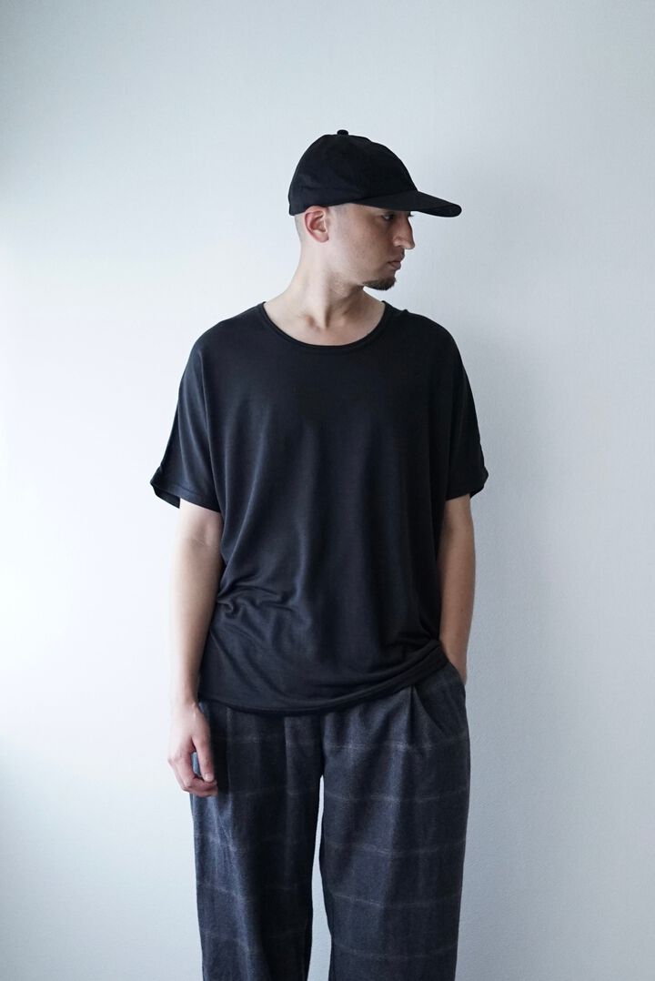 704CS40 Super 120s Washable Wool DS Wool Tee