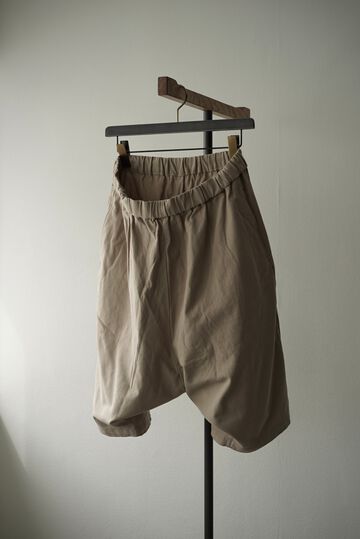 【CAPERTICA】CAP706PT33-BC Barathea Cloth / Sarrouel Shorts,BEIGE, small image number 4
