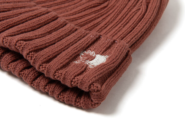7557 Sulfur Dyed Cotton Knit Cap,NAVY, medium image number 2