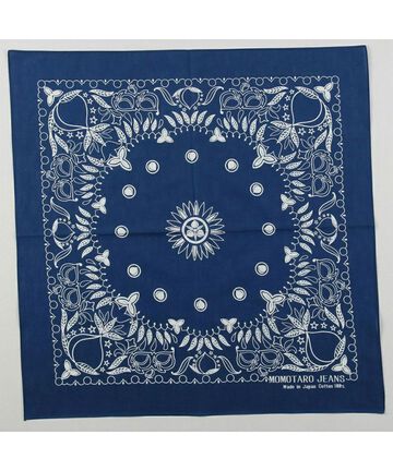 MZGD0060 Momotaro original bandana,BLUE, small image number 0