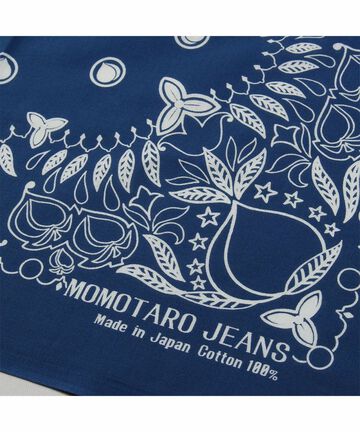 MZGD0060 Momotaro original bandana,BLUE, small image number 1