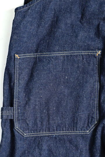 03-9000-81 9oz 1930'S DENIM OVERALL (UNISEX),, small image number 6