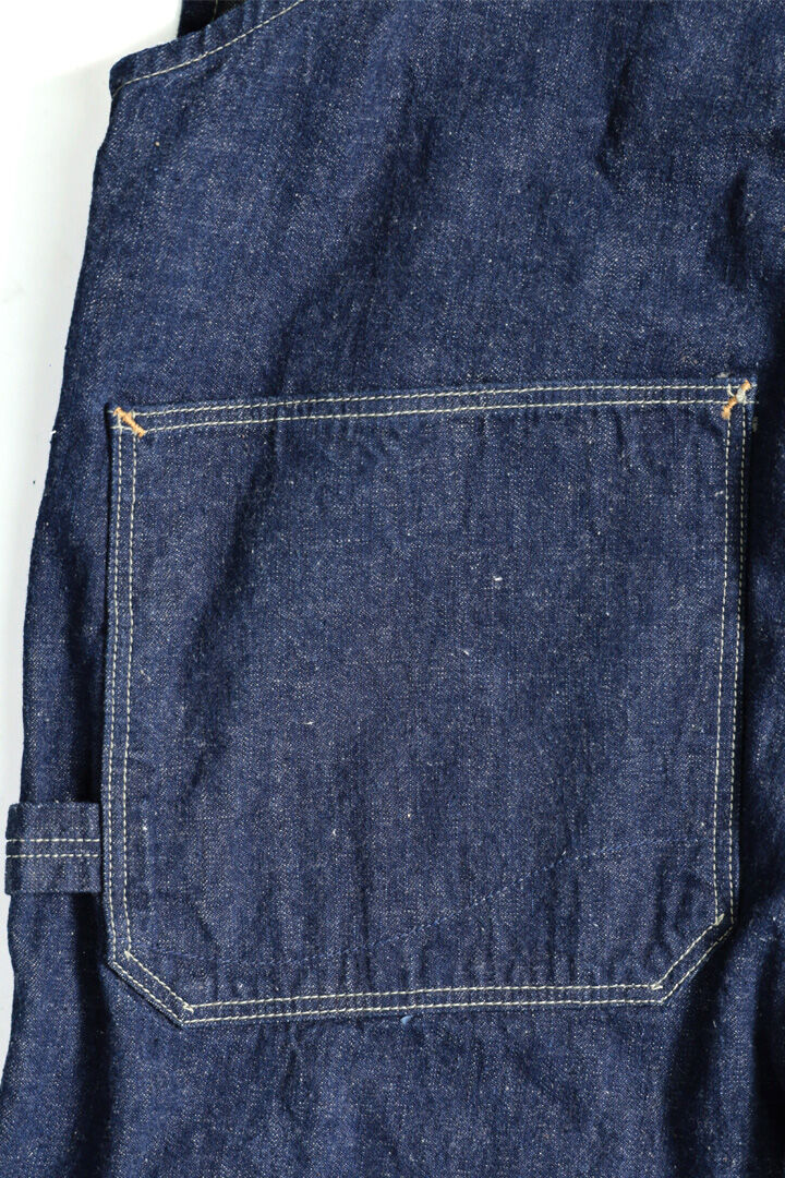 03-9000-81 9oz 1930'S DENIM OVERALL (UNISEX),, medium image number 6