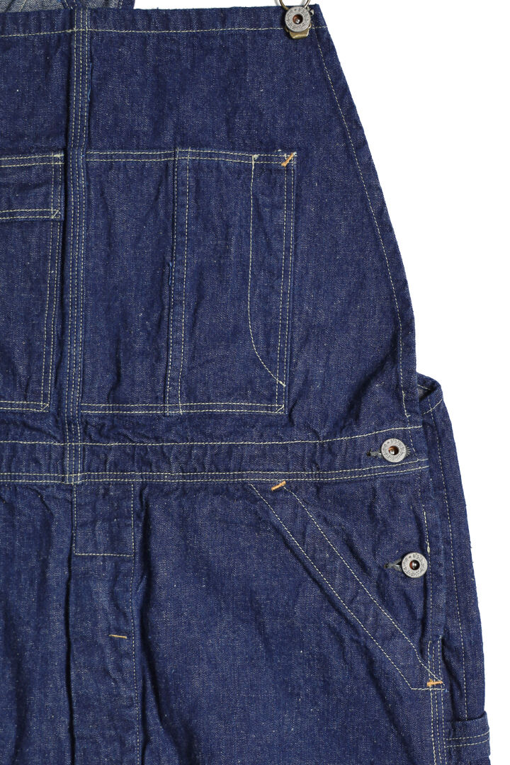 03-9000-81 9oz 1930'S DENIM OVERALL (UNISEX),, medium image number 4