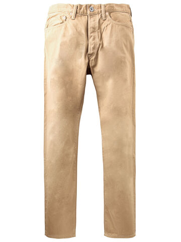 0302SP Selvedge Waistpoint Slim Straight Pants-CAMEL-28,, small image number 0