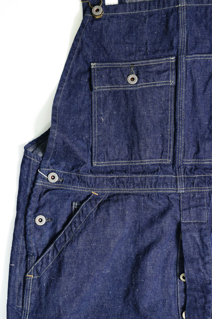 03-9000-81 9oz 1930'S DENIM OVERALL (UNISEX),, medium image number 3