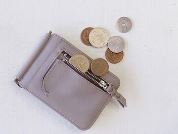 HYN-815GY Money Clip Wallet -Gris Asphalt-,, small image number 5