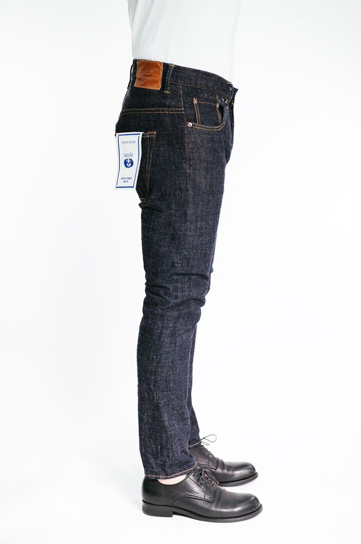 Z0830FU 14OZ 'FUUMA'  Selvedge Street Tapered Jeans-28,, medium image number 3