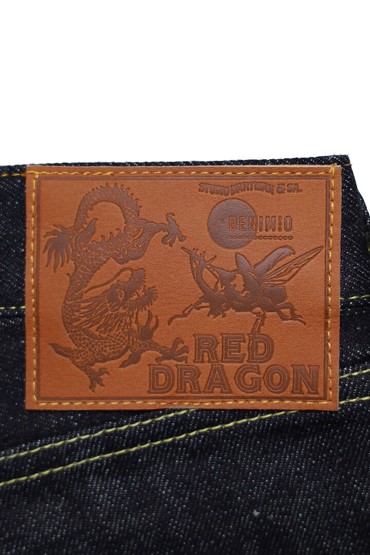 DM-010 Studio D'Artisan x Denimio Collab 16oz Red Dragon Jeans Relax Tapered,, medium image number 1