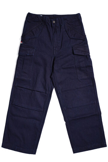 TNK305 "herringbone" M65 Pants (INDIGO),INDIGO, small image number 10