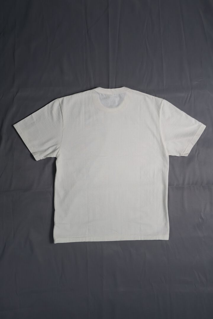 ESGDM01 ENTRY SG. × DENIMIO Limited Collab "TSURI-AMI" T-shirt (S~3XL),WHITE, medium image number 2