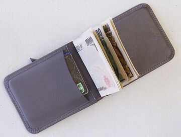 HYN-815CGY Money Clip Wallet -Ethane-,, small image number 4