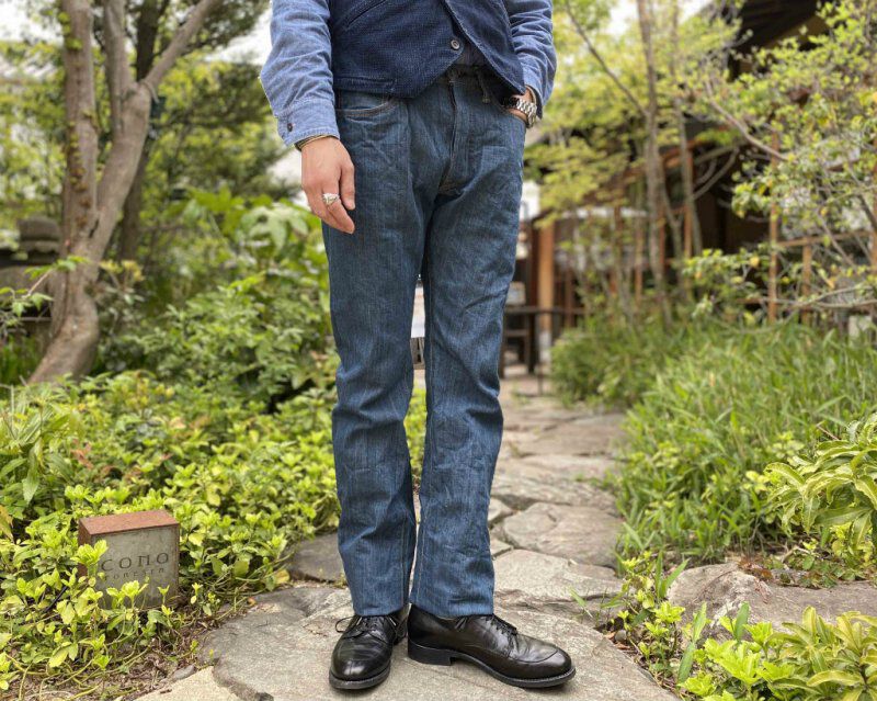 GZ-1917S03 13oz Nippon Cotton Organic Cotton Slim Straight Jeans 