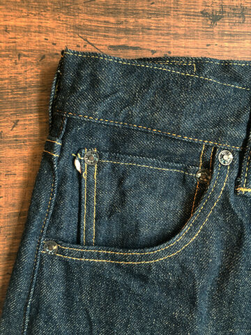 ONI295-Ishikawadai Ishikawadai Denim Shinchback Loose Straight,, small image number 4