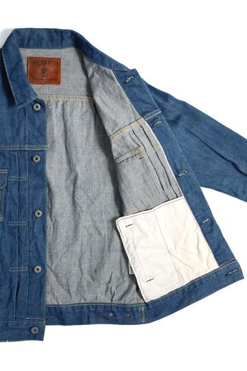 ONI02516P-OFBD 13.7oz Old Faded Blue Denim TypeⅡ Jacket,, small image number 5