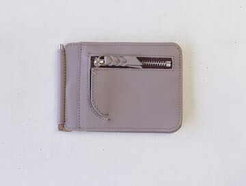 HYN-815GY Money Clip Wallet -Gris Asphalt-,, small image number 0
