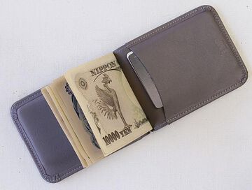 HYN-815CGY Money Clip Wallet -Ethane-,, small image number 3
