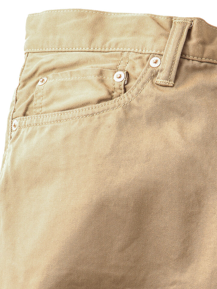 0302SP Selvedge Waistpoint Slim Straight Pants-CAMEL-28,, medium image number 3