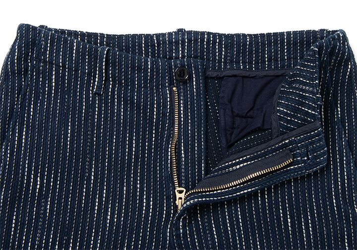 1884 13oz RAIN Sashiko Trousers,INDIGO, medium image number 2