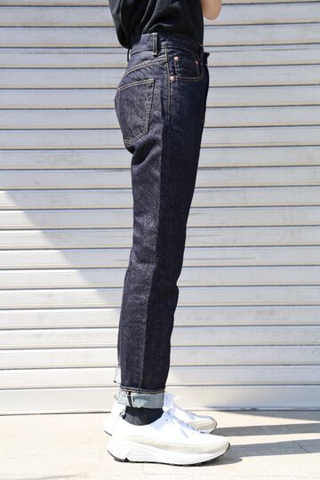 TCBDMHT0112OZ "WASHI DENIM" HIGH RISE RELAX TAPERED TCB JEANS X DENIMIO-30-Non Wash,, small image number 1